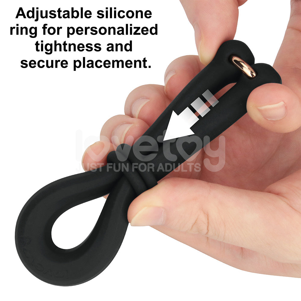 Lovetoy Pinnacle Pro Anyfit Plus Stretcher - Penis Ring & Ball Stretcher