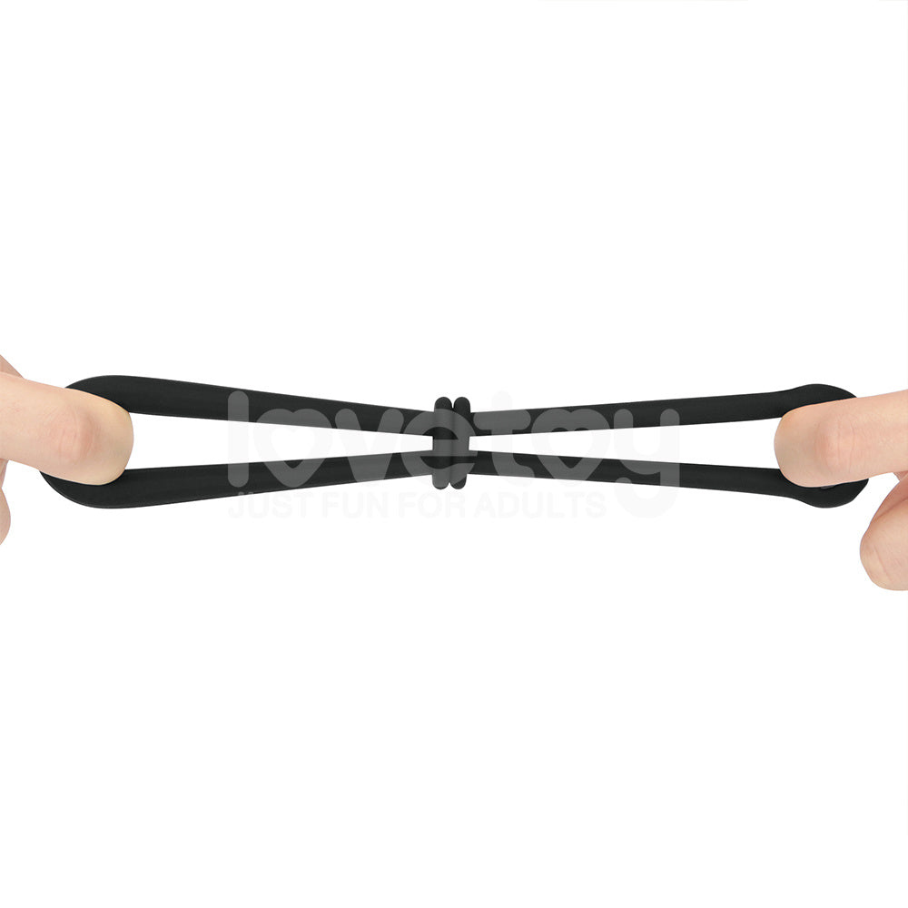 Lovetoy Pinnacle Pro Anyfit Plus Stretcher - Penis Ring & Ball Stretcher