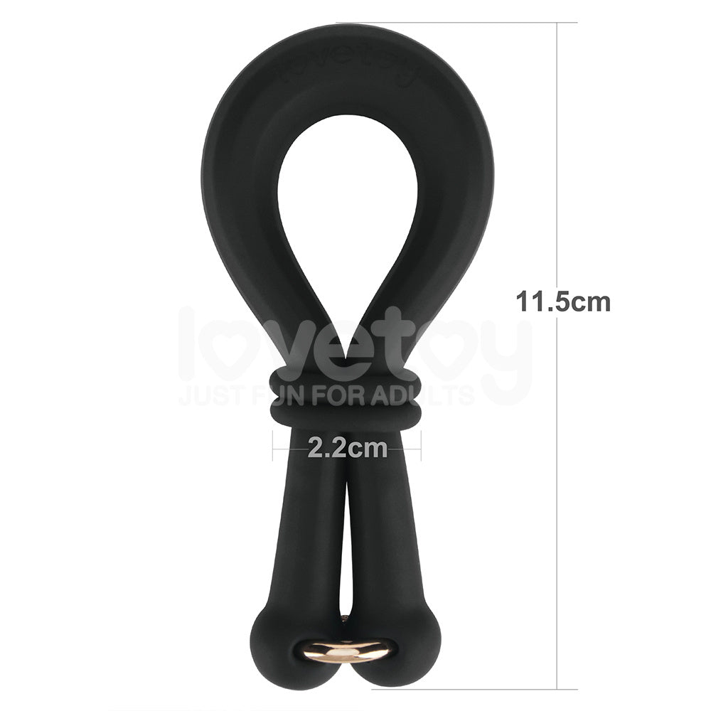 Lovetoy Pinnacle Pro Anyfit Plus Stretcher - Penis Ring & Ball Stretcher