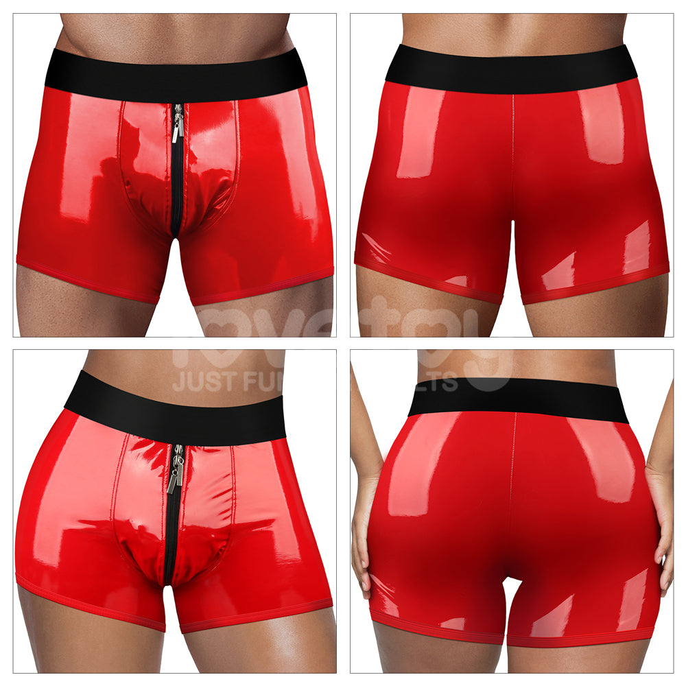 Lovetoy Unisex Chic Strap On Harness Boxer Shorts