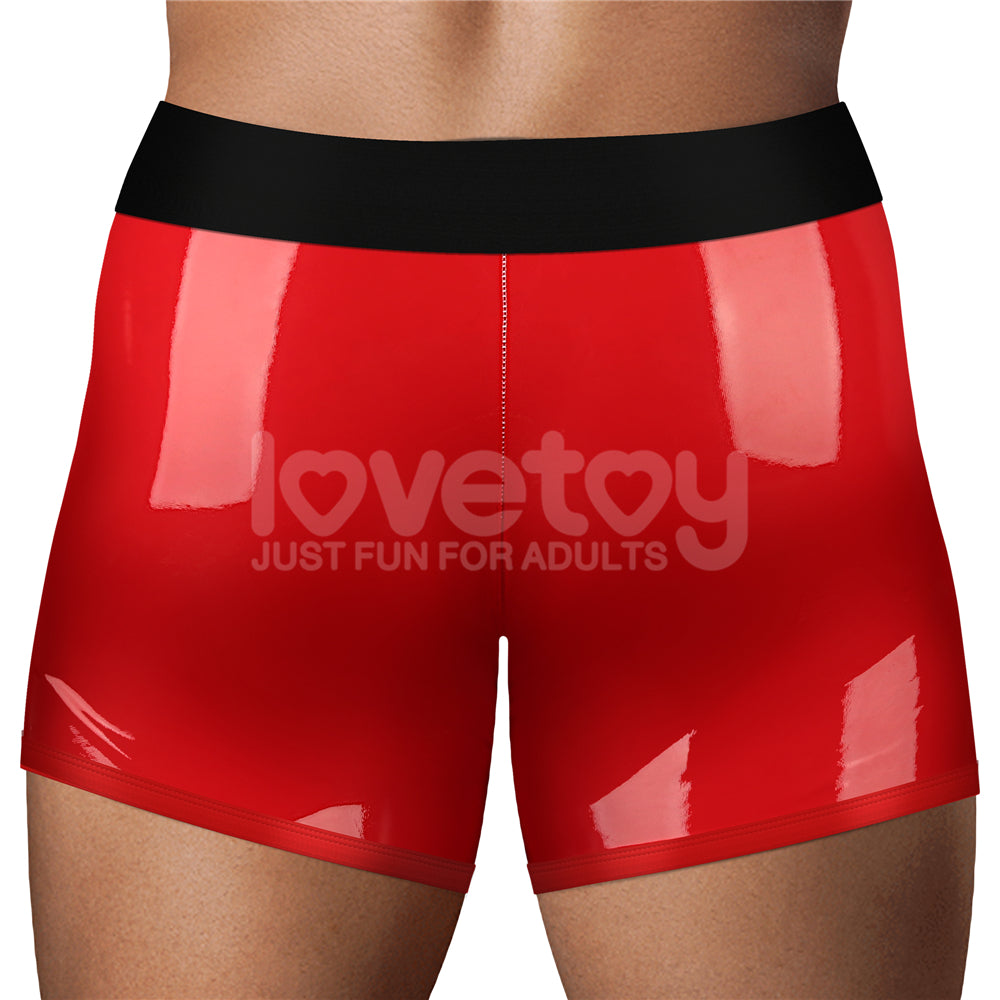 Lovetoy Unisex Chic Strap On Harness Boxer Shorts