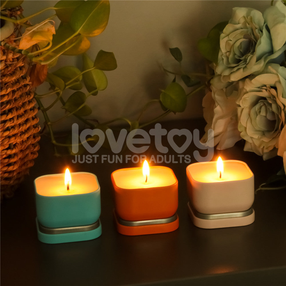 Lovetoy Hush Massage Candle Set 2oz 3 Piece