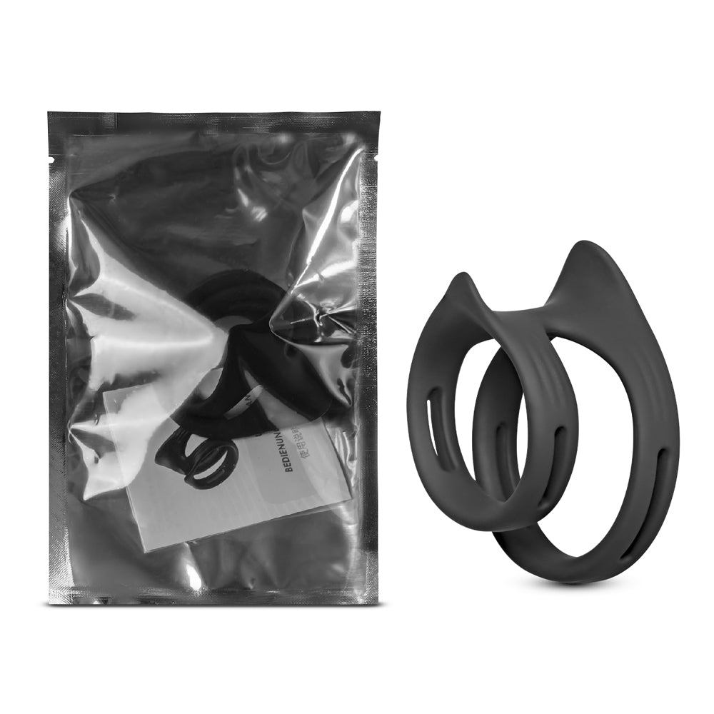 Silicone Dual Penis Ring