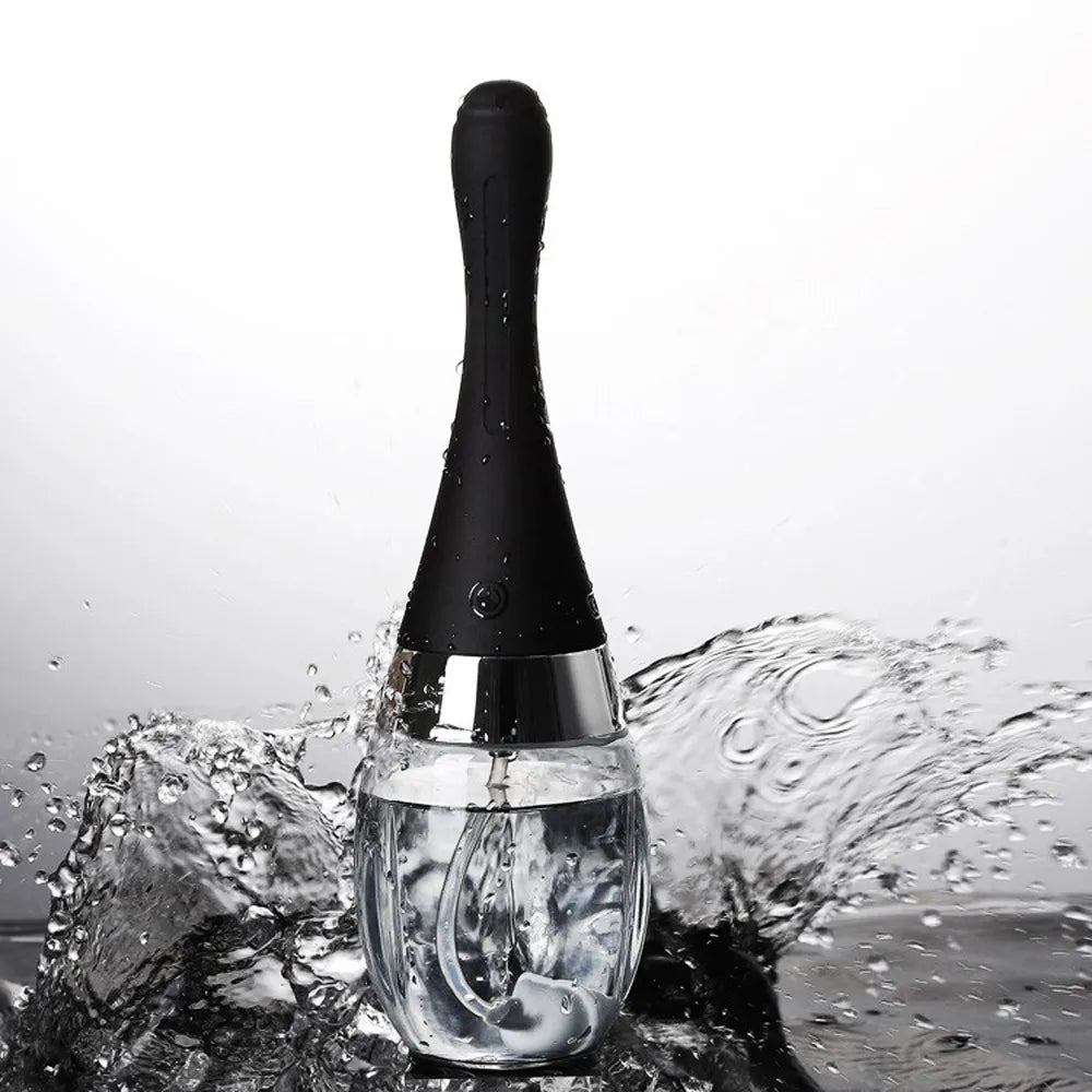 Automatic Rechargeable Anal Douche 10.5 fl oz 3 Function
