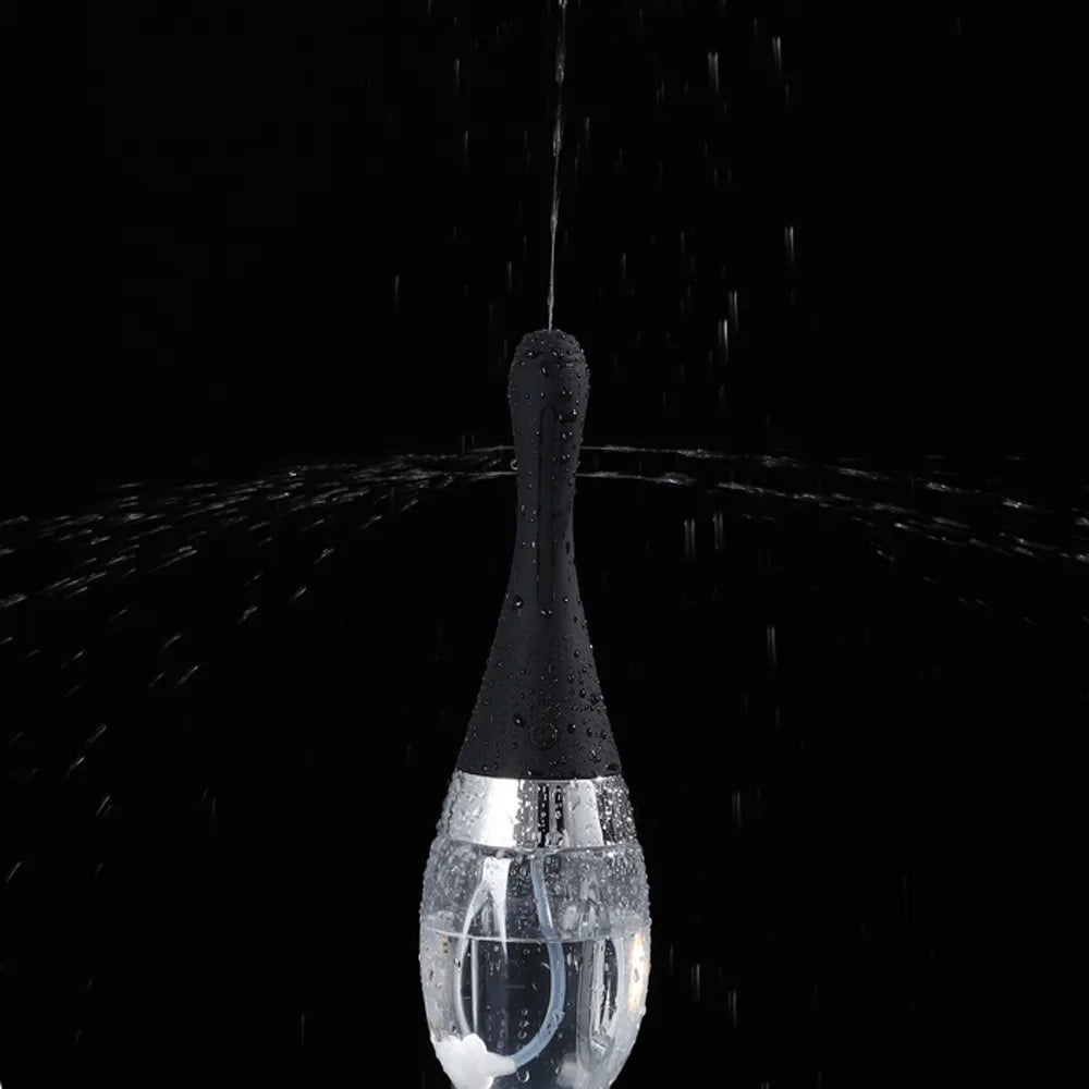 Automatic Rechargeable Anal Douche 10.5 fl oz 3 Function