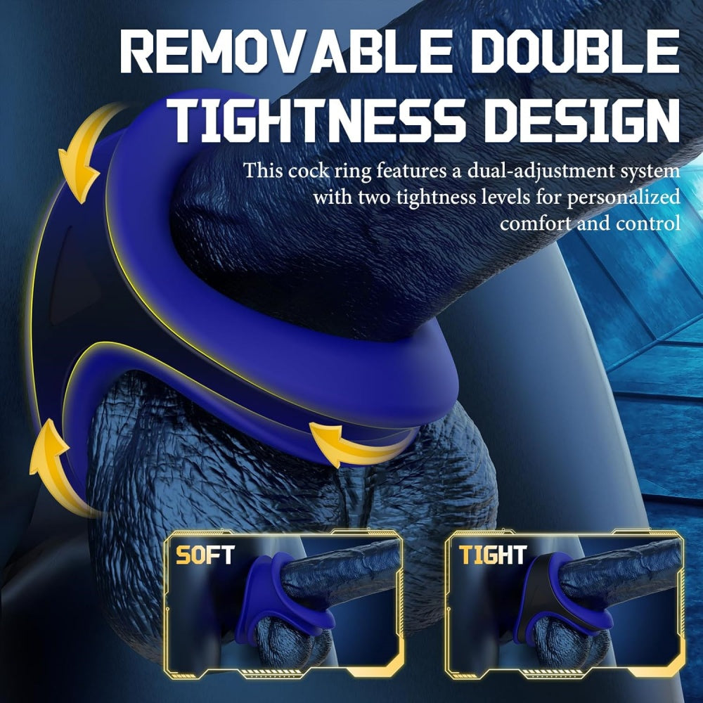 Twin Silicone Cock and Ball Sling Set