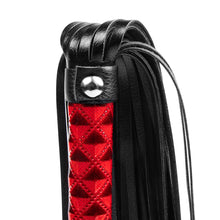 Load image into Gallery viewer, Diamond Pattern Faux Leather Whip