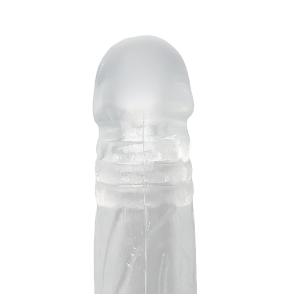 Extra 1.5 inch Realistic Penis Extender with Ball Loop, 6.7 inch