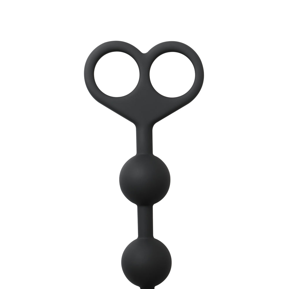 10 Bead Silicone Graduated Anal Beads 13 inch