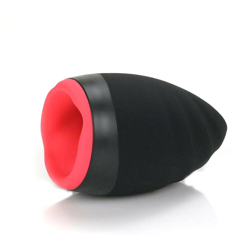 Blow Job Warming Vibrating Male Masturbator 6 Function