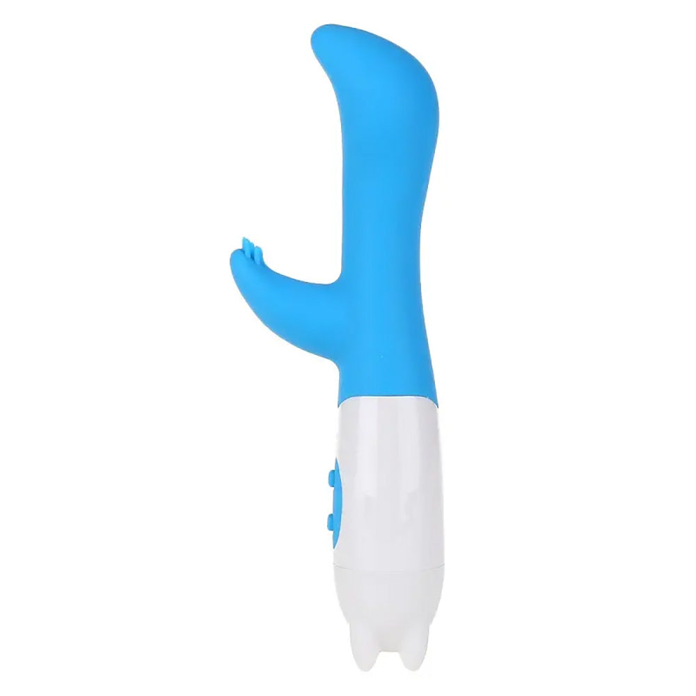 Bulbous Tip Rabbit Vibrator with Nub Clitoral Ticklers, 6 Function