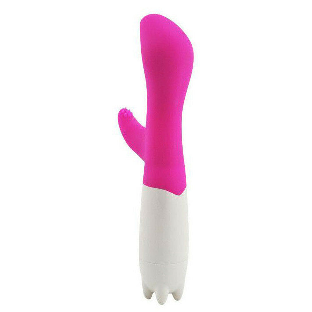 Bulbous Tip Rabbit Vibrator with Nub Clitoral Ticklers, 6 Function