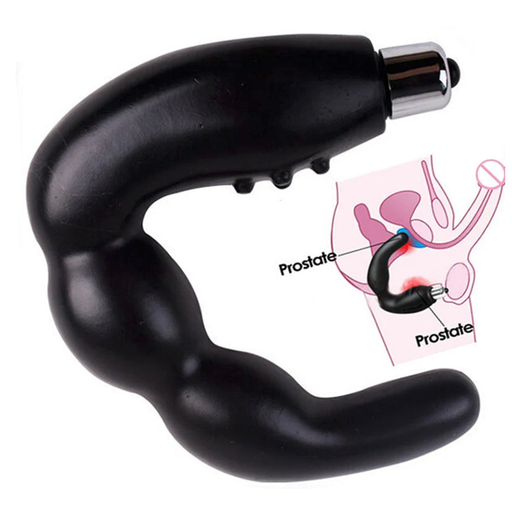 C Shaped Prostate Massager, 12 Function