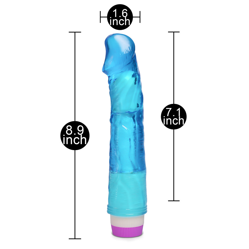 Flexible Multi-Speed Realistic Vibrating Dildo 8.9 inch