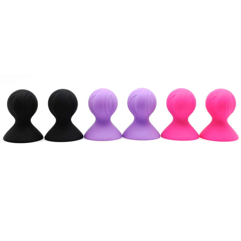 XL Silicone Comfort Nipple Suckers (XL Size)