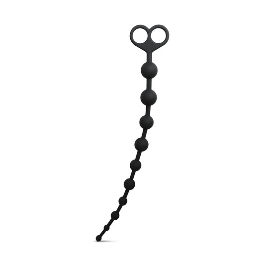 10 Bead Silicone Graduated Anal Beads 13 inch