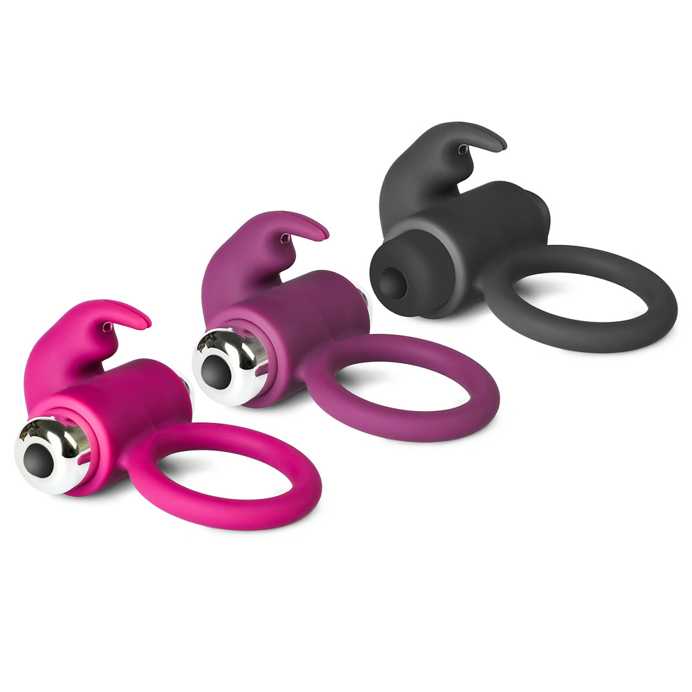 Silicone Vibrating Rabbit Penis Ring