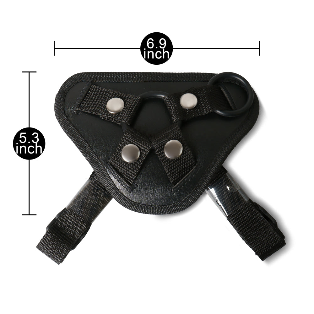 Universal Strap On Harness with 2 Silicone O-Rings