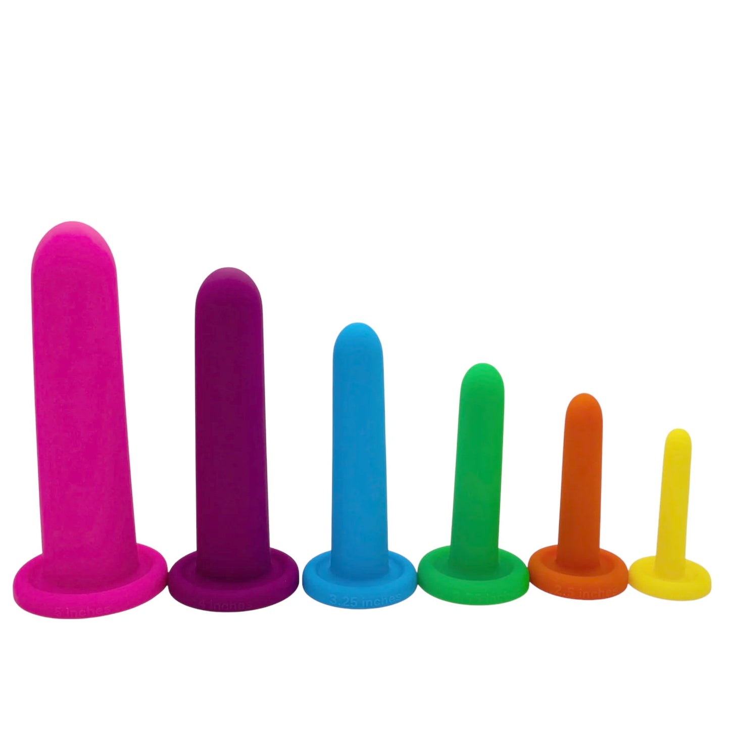 Silicone Vaginal Dilator Set 6 Piece