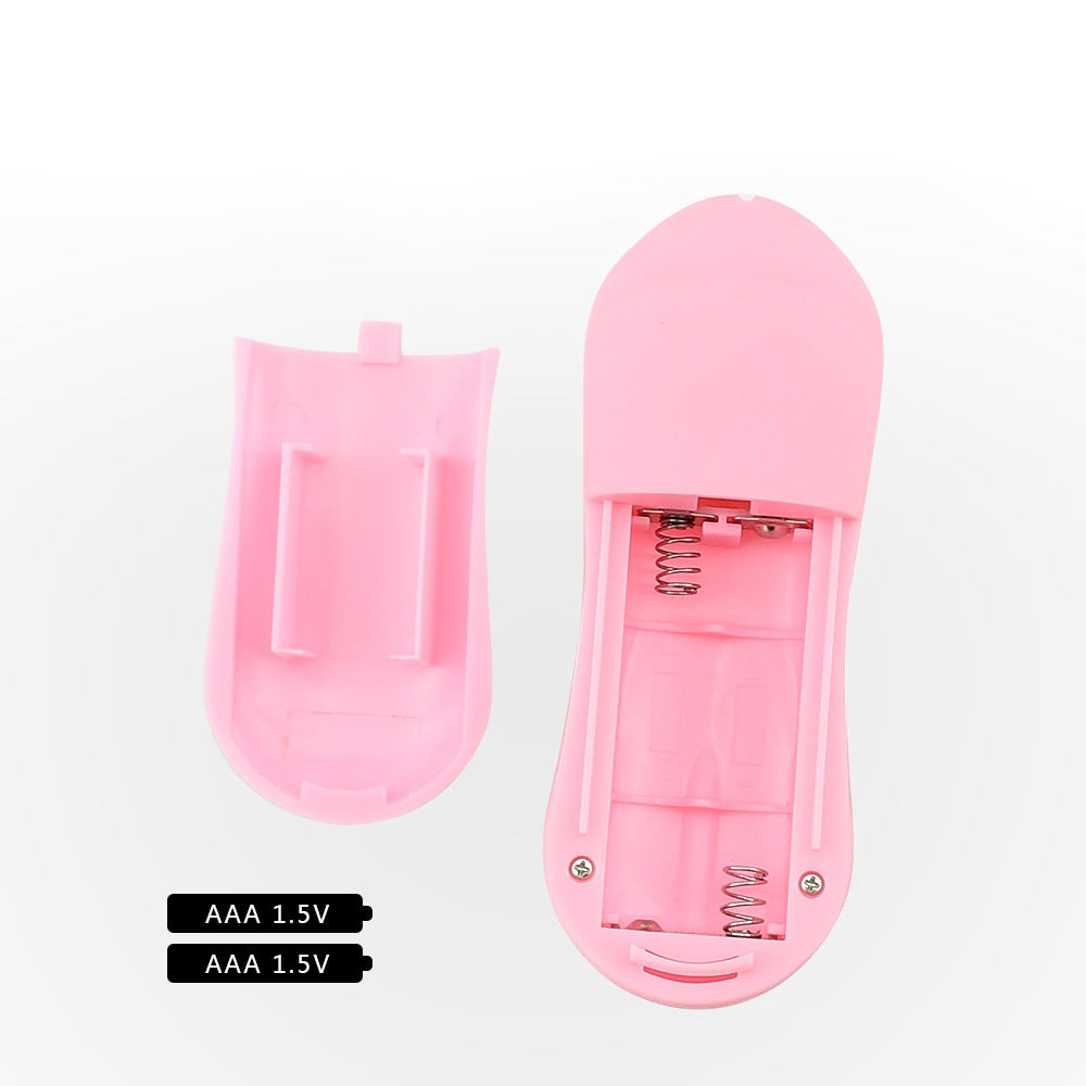 Dual Vibrating Mini Bullet Vibrator with Remote, 16 Function