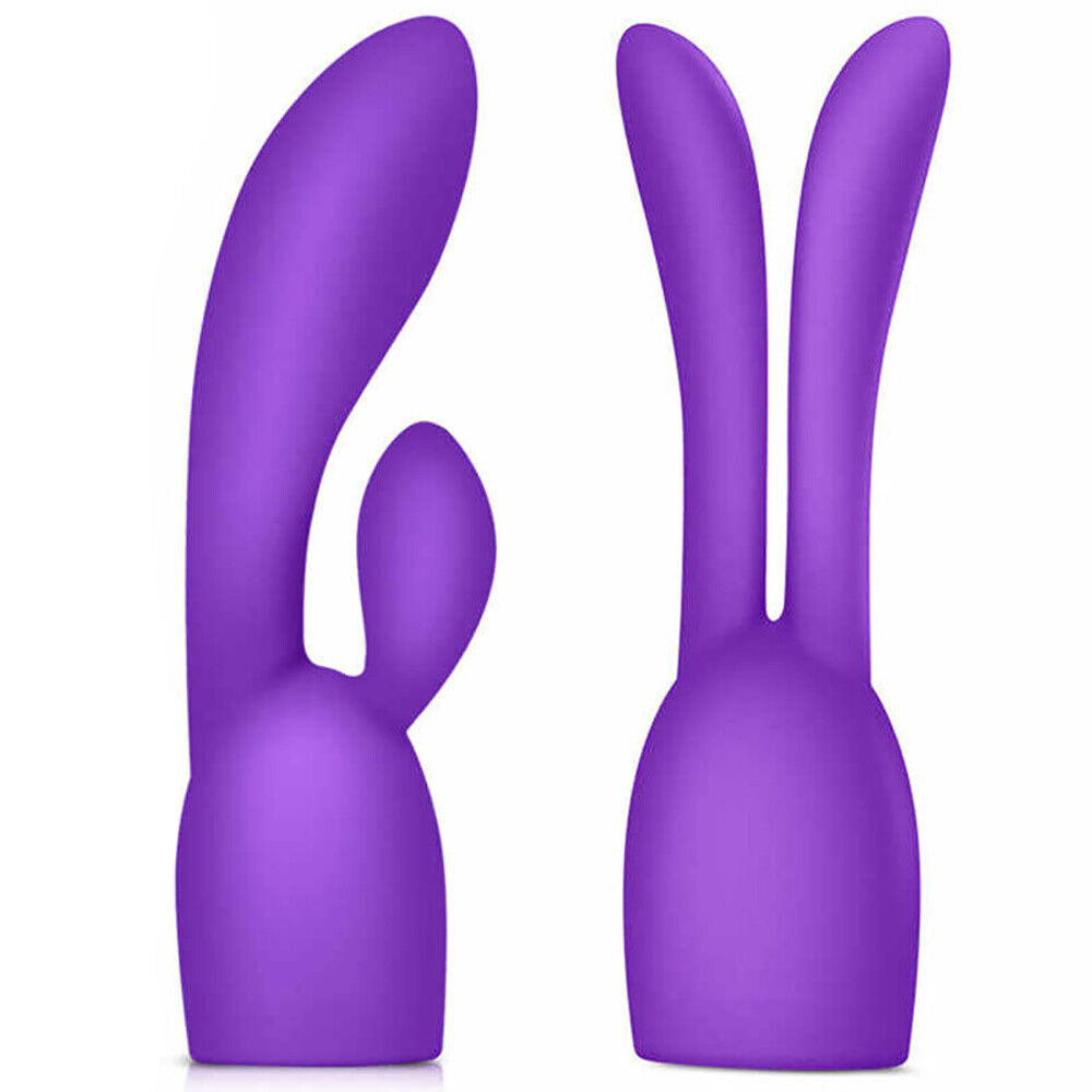 Dual Pleasure & Pentration Mini Wand Attachment Set (Pack of 2)