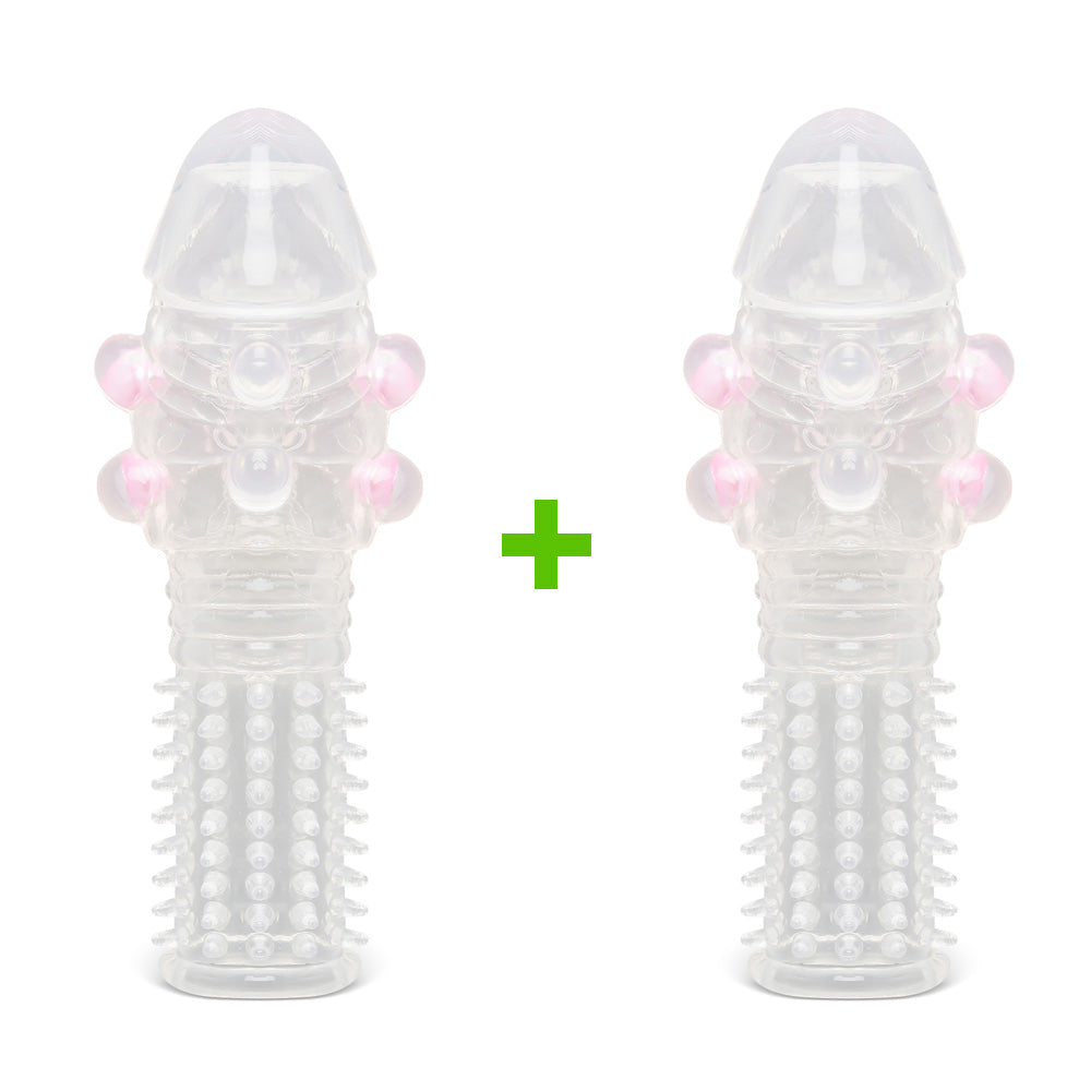 Extra Plus Textured Penis Sleeve IV