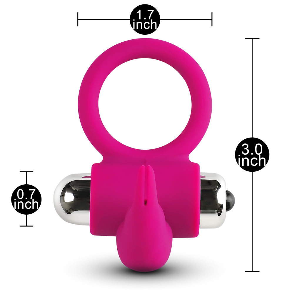 Silicone Vibrating Rabbit Penis Ring