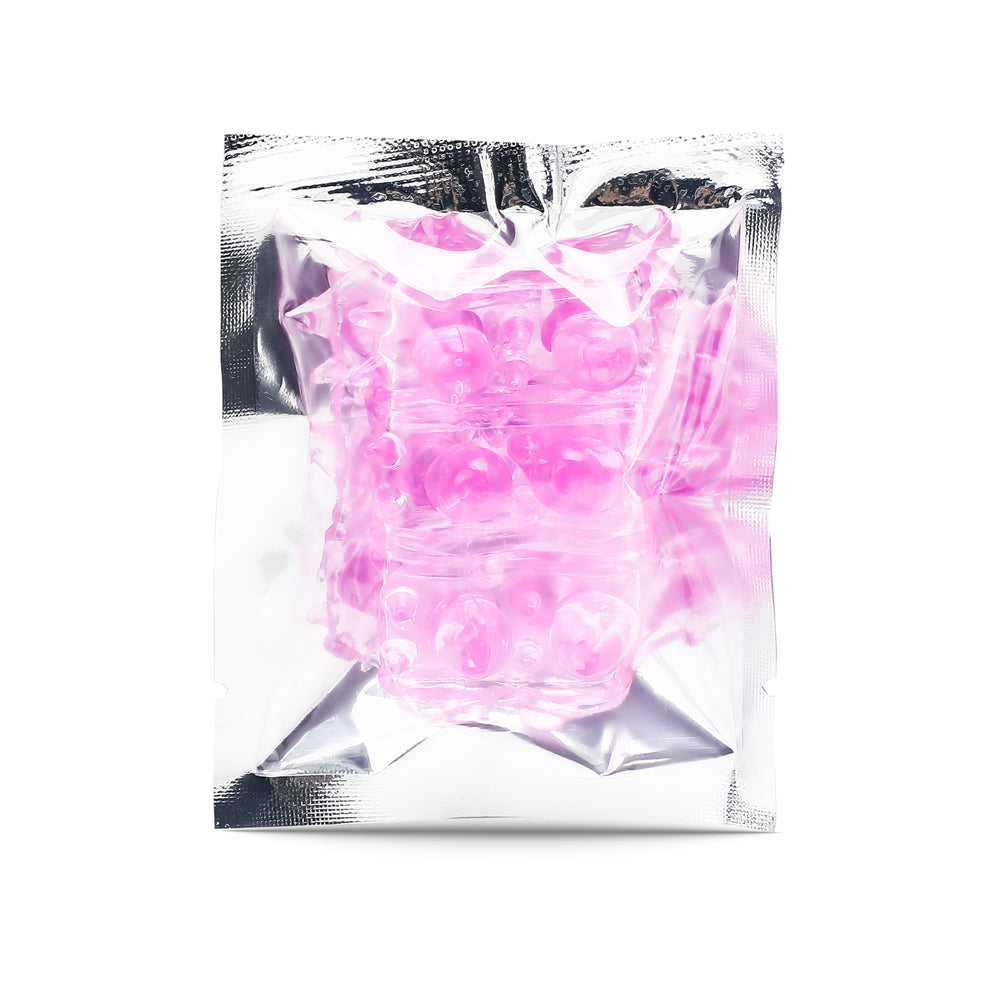 Stretchy Stimulation Enhancer Textured Penis Sleeve