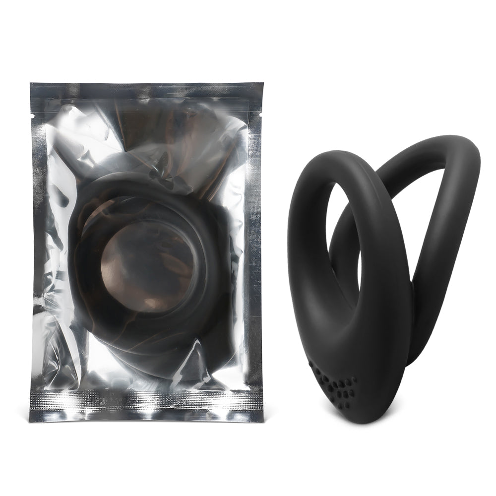 Silicone Dual Cock Ring