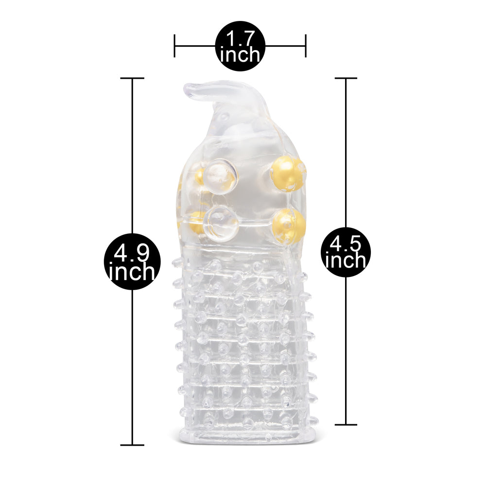 Extra Plus Textured Penis Sleeve III