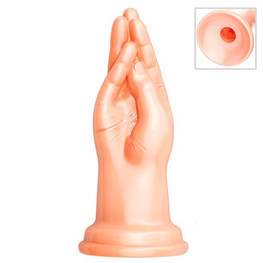 Hollow Fisting Hand Suction Cup Dildo 6 inch