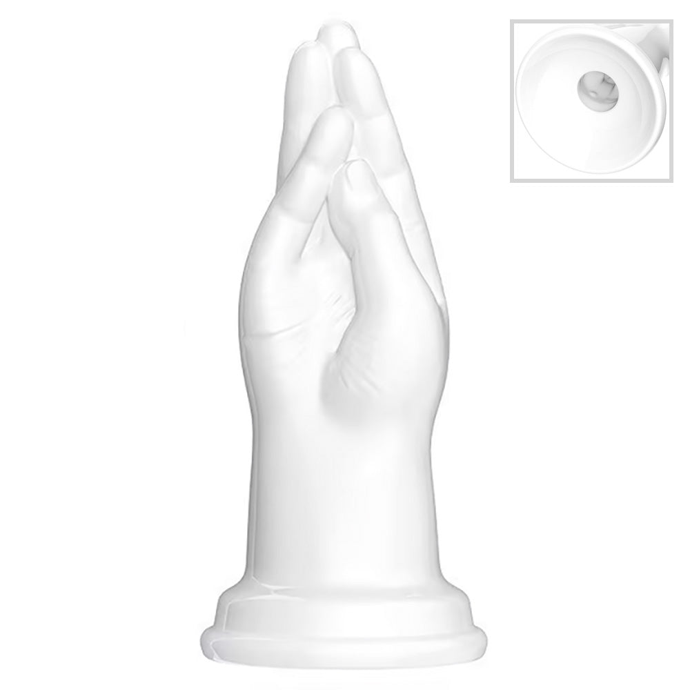 Hollow Fisting Hand Suction Cup Dildo 6 inch