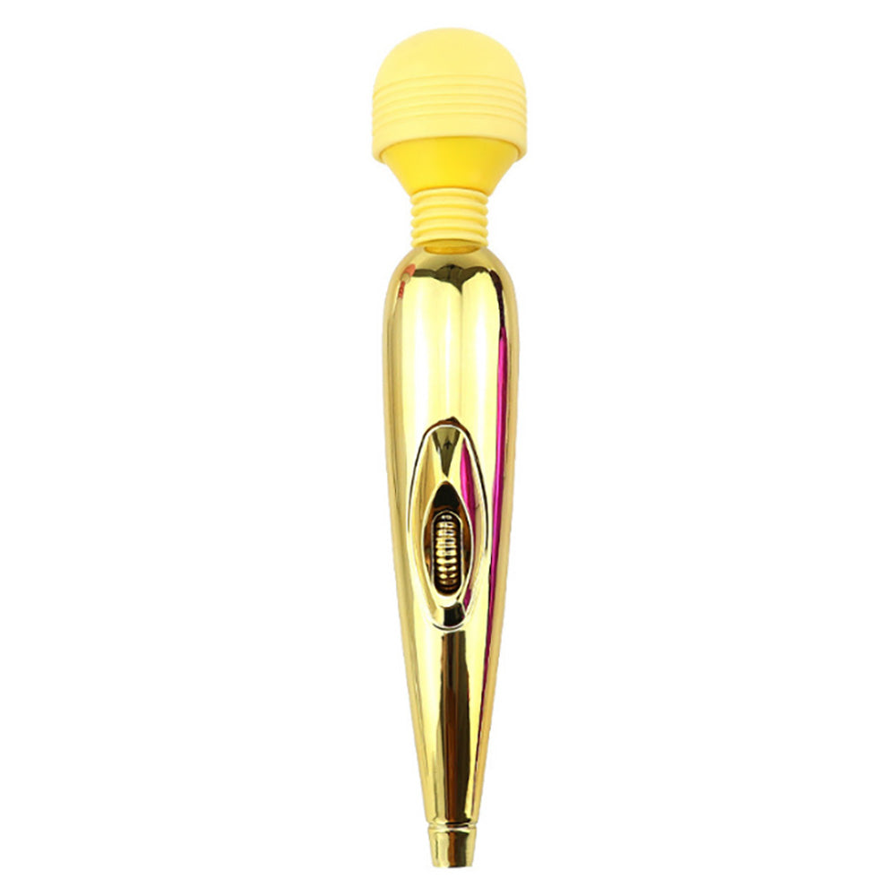 Metallic Mini USB Massage Wand Vibrator