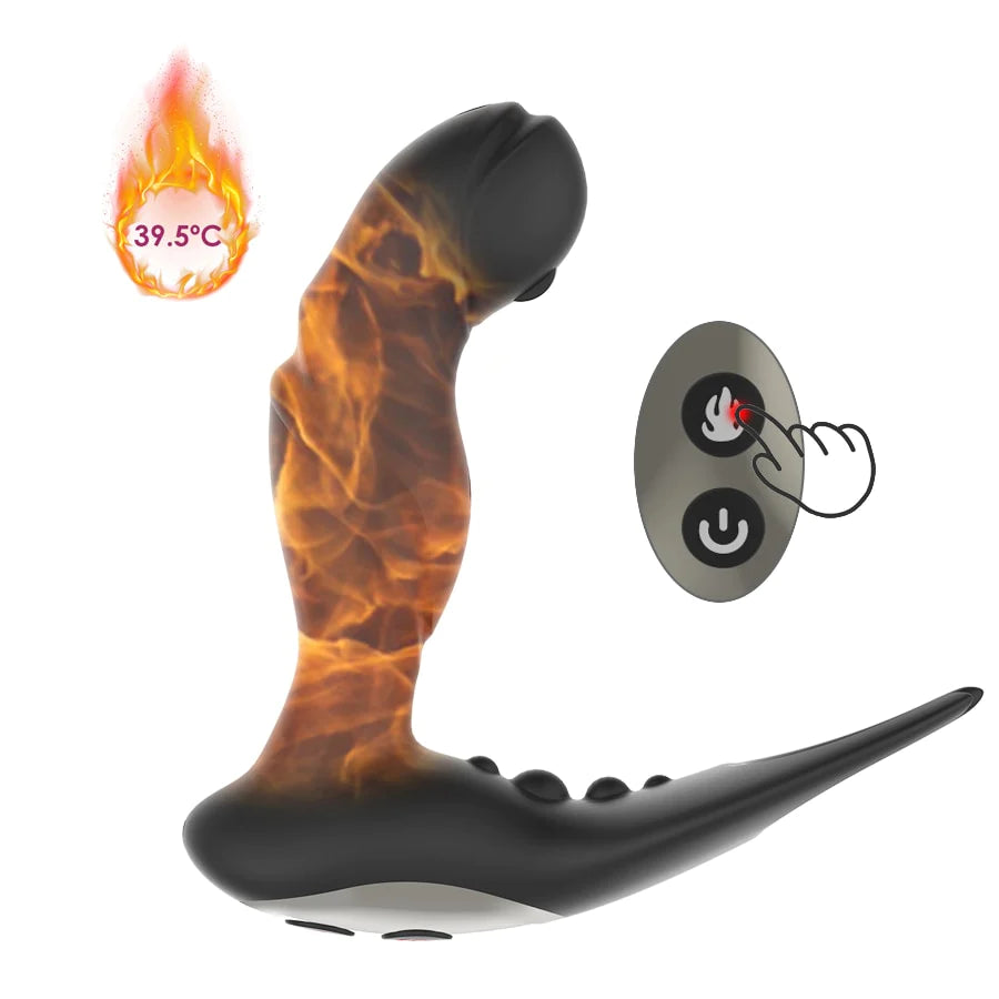 Remote Control Prostate Massager & Penis Ring Combo