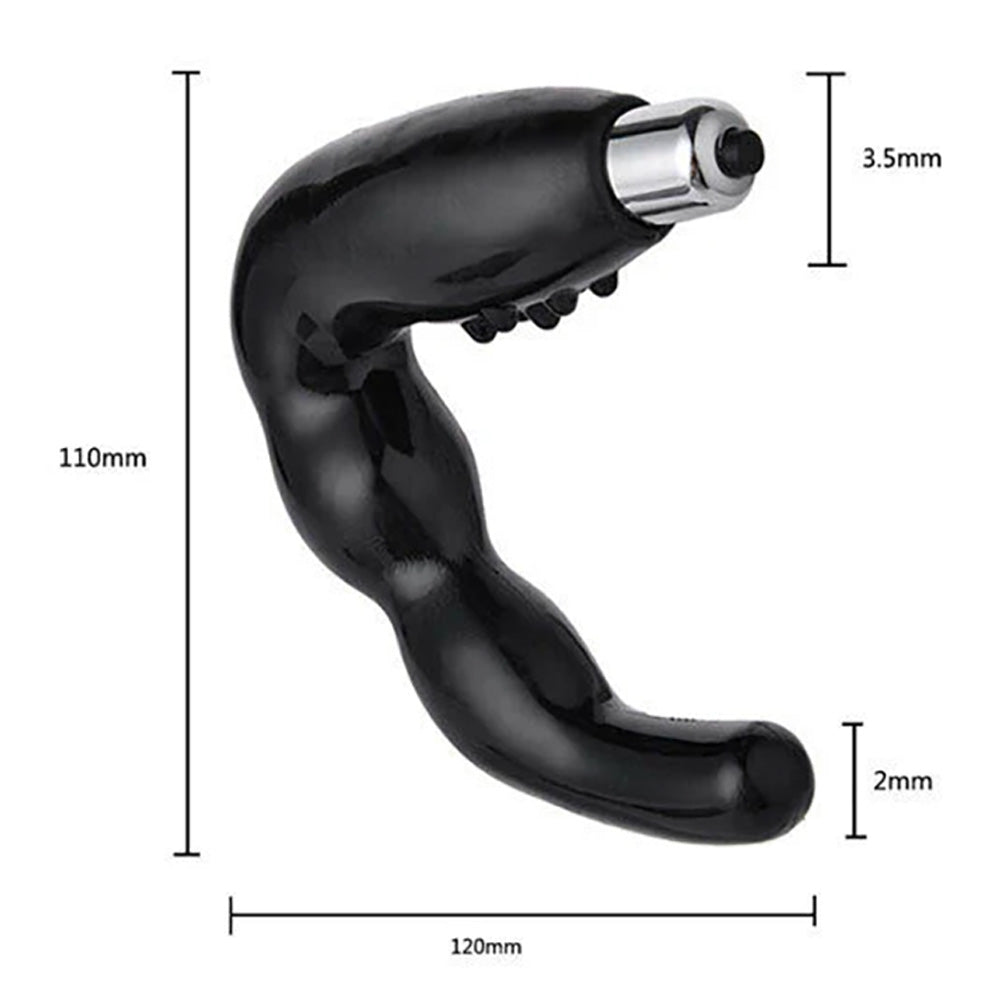 C Shaped Prostate Massager, 12 Function