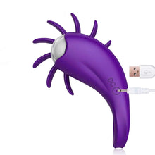 Load image into Gallery viewer, Vibrating Penis Ring and Oral Sex Stimulator, 10 Function