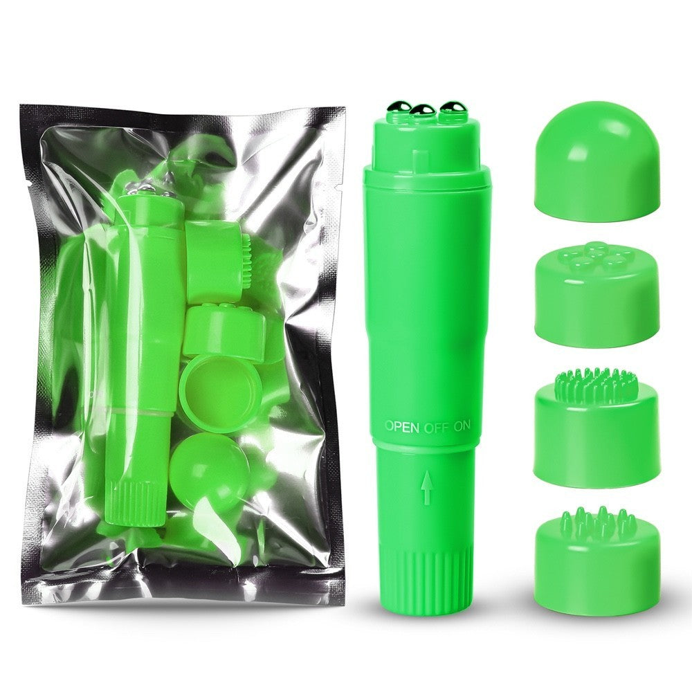 Rechargeable Pocket Rocket Clitoral Vibrator (5 Piece)