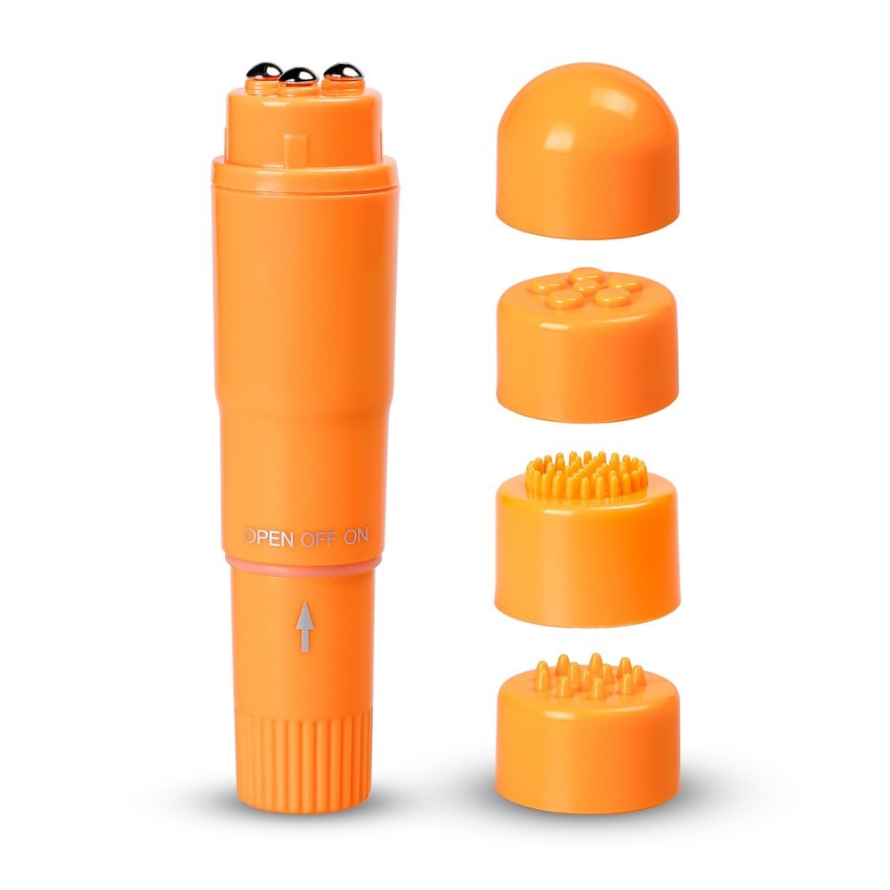 Rechargeable Pocket Rocket Clitoral Vibrator (5 Piece)