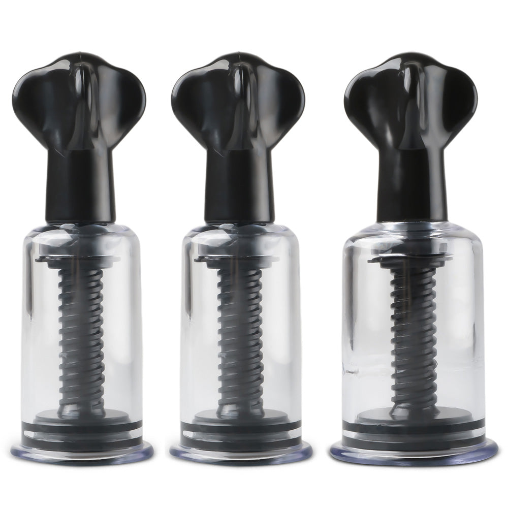 Deluxe Twist Clit & Nipple Triple Suckers