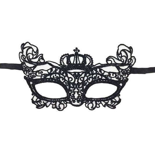 Crown Masquerade Lace Mask