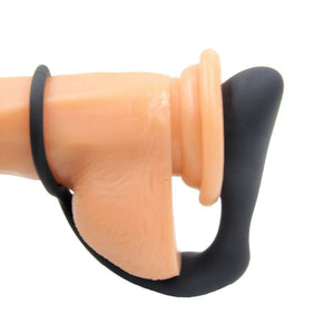 Lovetoy Cock Ring with Butt Plug