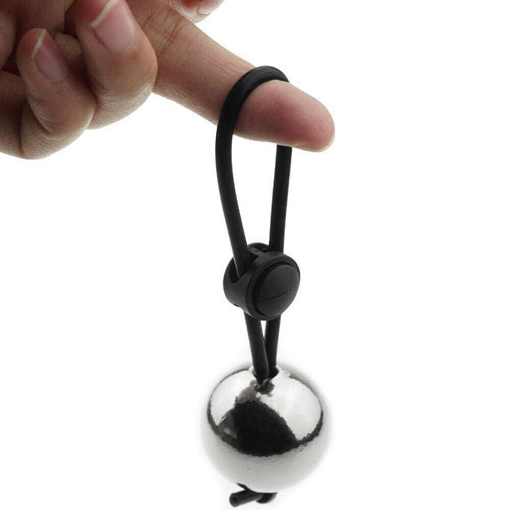 6 oz | 1.5 inch 1 Metal Ball Penis Weight Hanger with Quick Release