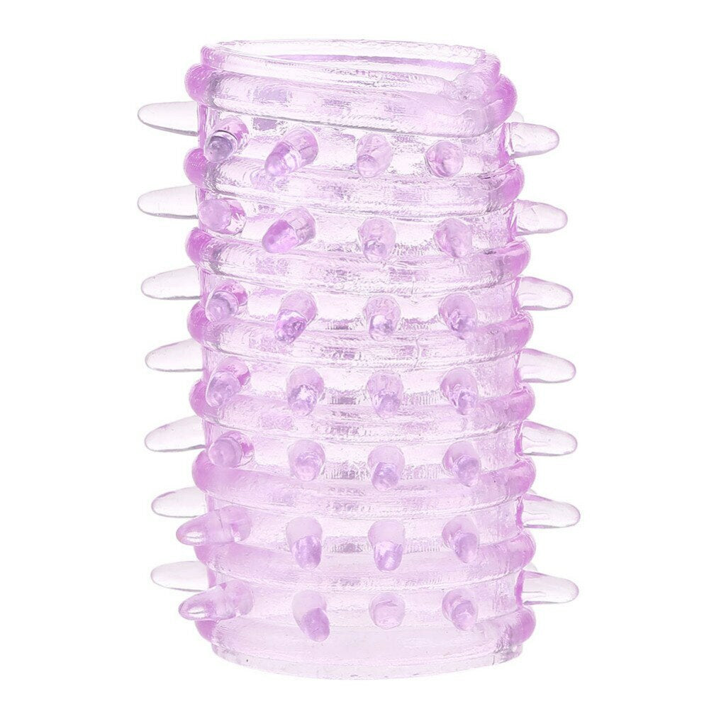 Stretchy Stimulation Enhancer Textured Penis Sleeve II