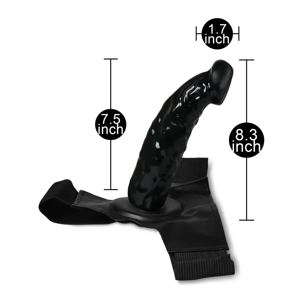 Hollow Strap on Dildo 7 Inch