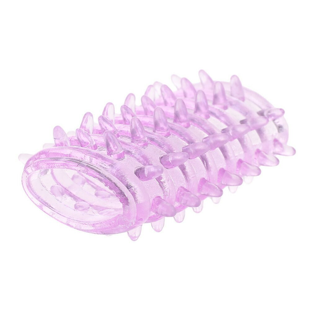 Stretchy Stimulation Enhancer Textured Penis Sleeve II