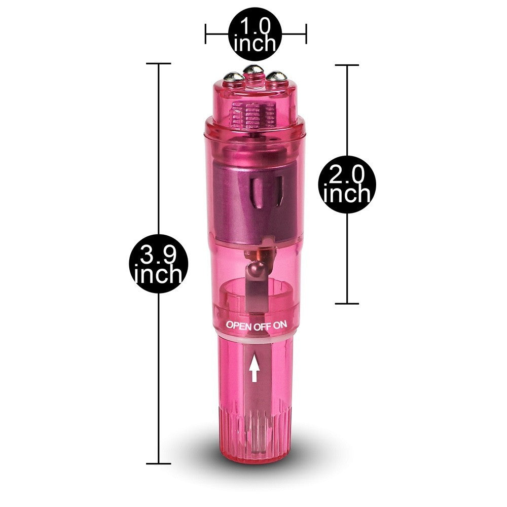 Rechargeable Pocket Rocket Clitoral Vibrator (5 Piece)