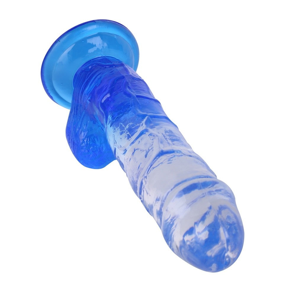 Realistic Gradient Suction Cup Dildo 8 inch