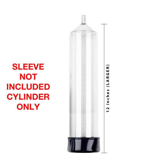 Replacement Penis Pump Cylinder, 12 inch