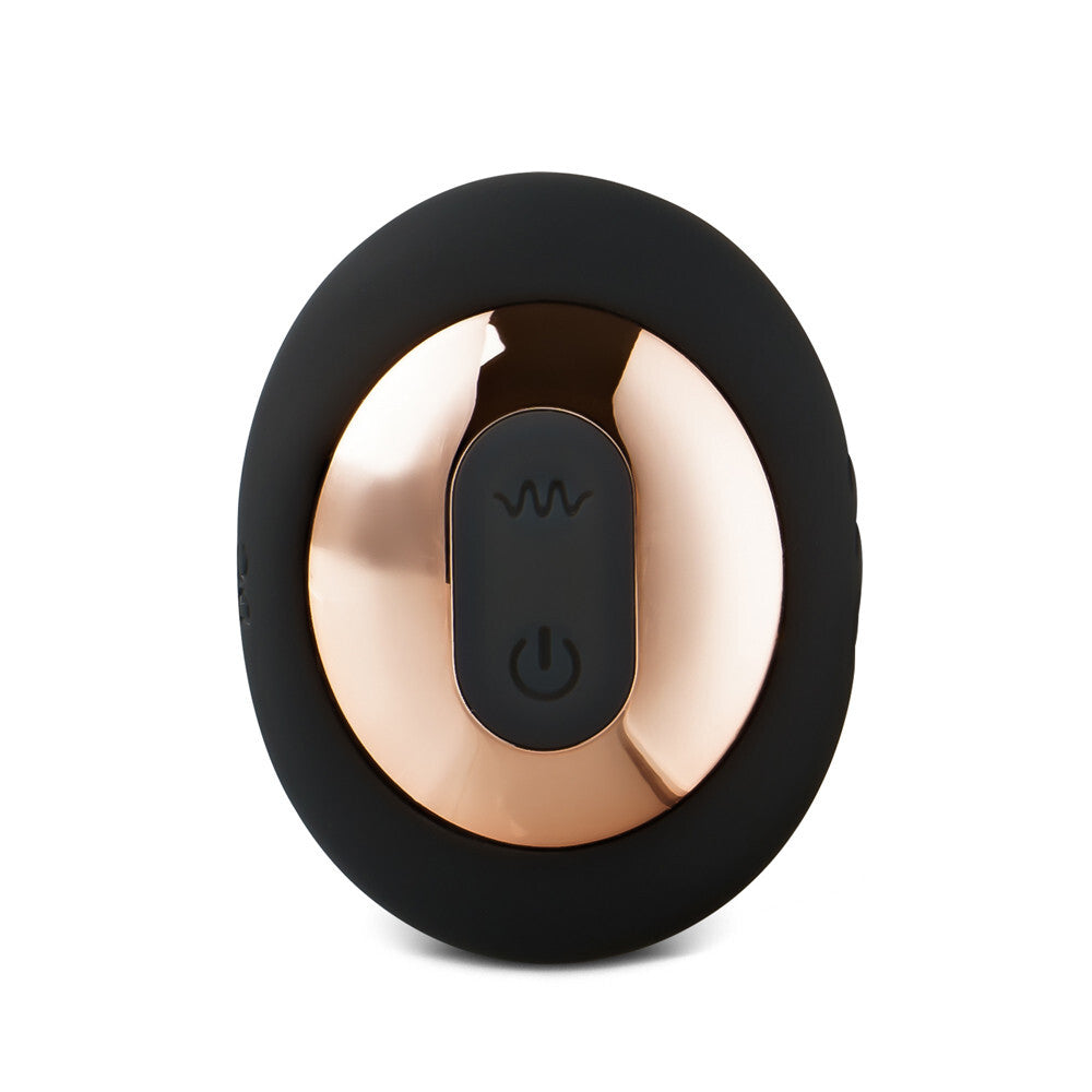 Remote Control Rechargeable Rotating & Vibrating Silicone Butt Plug 7 Function
