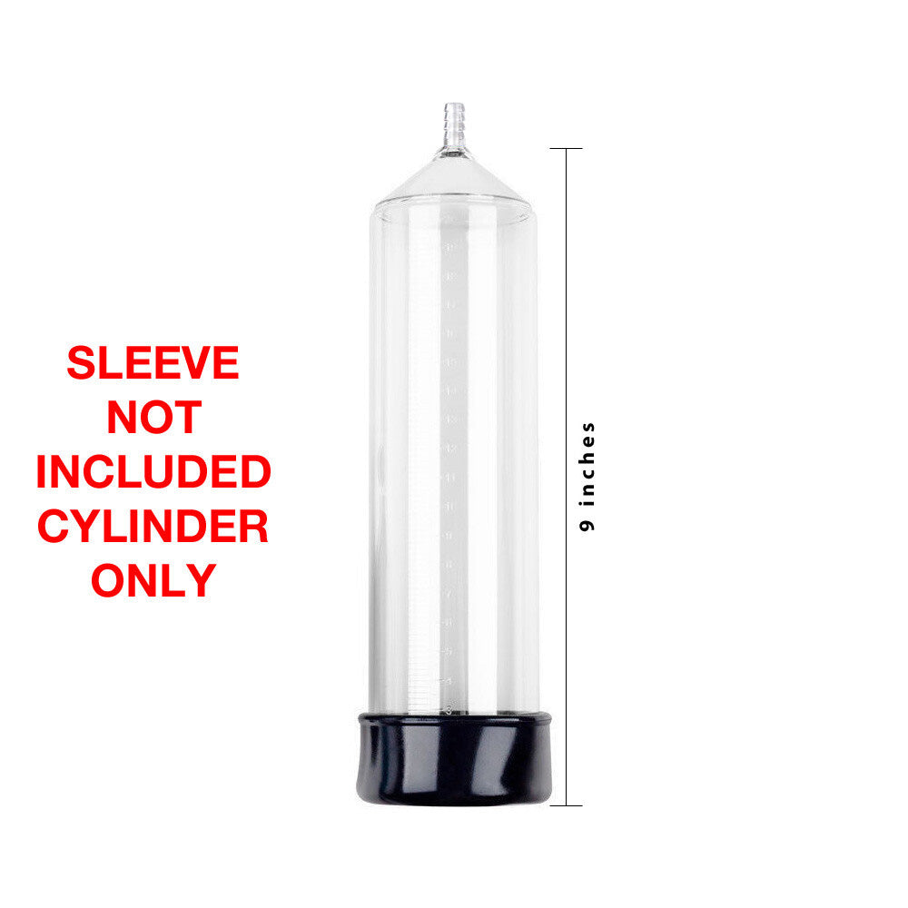 Replacement Penis Pump Cylinder, 9 inch